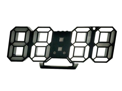 Zegar budzik led elektroniczny termometr z alarmem Zegar budzik led elektroniczny termometr z alarmem