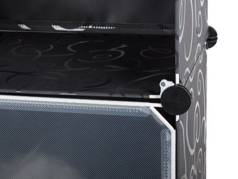 Szafka na buty obuwie modułowa regał 6 półek Szafka na buty obuwie modułowa regał 6 półek