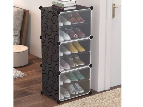 Szafka na buty obuwie modułowa regał 6 półek Szafka na buty obuwie modułowa regał 6 półek