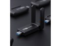 Karta sieciowa wi-fi adapter wifi usb 1300mbps dual