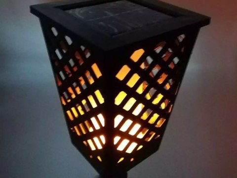 Lampa ogrodowa solarna pochodnia latarnia czujnik Lampa ogrodowa solarna pochodnia latarnia czujnik