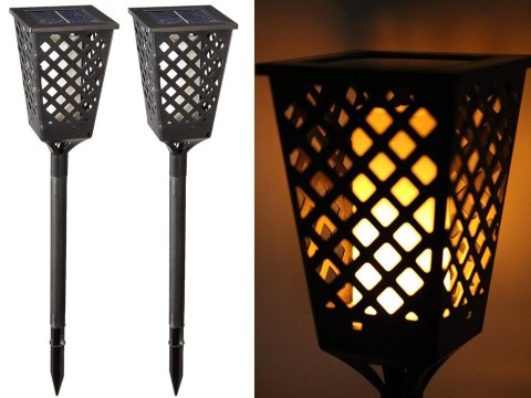 Lampa ogrodowa solarna pochodnia latarnia czujnik Lampa ogrodowa solarna pochodnia latarnia czujnik