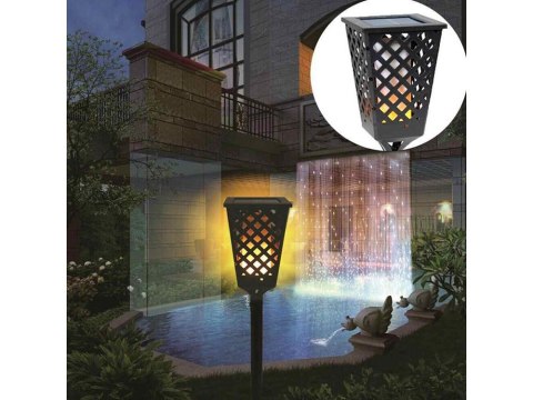 Lampa ogrodowa solarna pochodnia latarnia czujnik Lampa ogrodowa solarna pochodnia latarnia czujnik