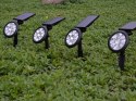 Lampa solarna rgb kolorowa ogrodowa świateczna