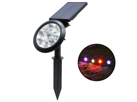 Lampa solarna rgb kolorowa ogrodowa świateczna Lampa solarna rgb kolorowa ogrodowa świateczna