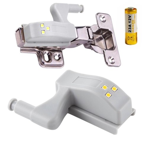 Lampka do szafki szafy na zawas drzwiczki 3 led Lampka do szafki szafy na zawas drzwiczki 3 led