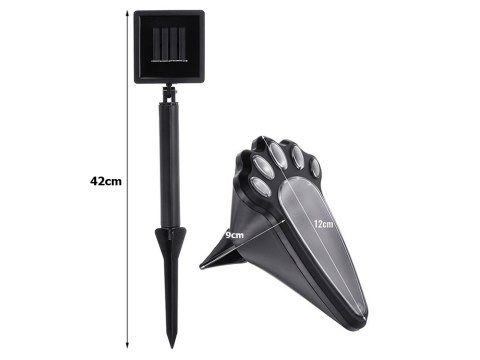 Lampki solarne łapki ogrodowe gruntowe led 4 szt. Lampki solarne łapki ogrodowe gruntowe led 4 szt.