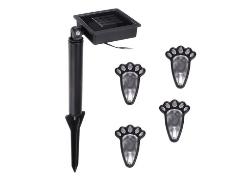 Lampki solarne łapki ogrodowe gruntowe led 4 szt. Lampki solarne łapki ogrodowe gruntowe led 4 szt.
