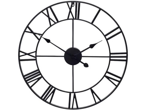 Zegar ścienny rzymski retro vintage loft 3d 50cm Zegar ścienny rzymski retro vintage loft 3d 50cm