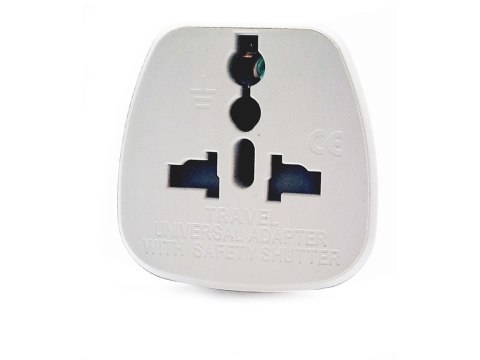 Adapter przejściówka gniazdo uk anglia wtyk pl Adapter przejściówka gniazdo uk anglia wtyk pl