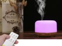 Nawilżacz powietrza dyfuzor aromaterapia pilot rgb