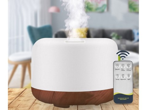 Nawilżacz powietrza dyfuzor aromaterapia pilot rgb Nawilżacz powietrza dyfuzor aromaterapia pilot rgb