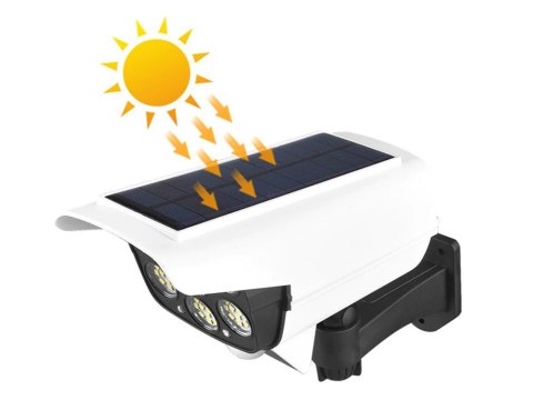 Atrapa kamery solarna czujnik ruchu zmierzchu led Atrapa kamery solarna czujnik ruchu zmierzchu led