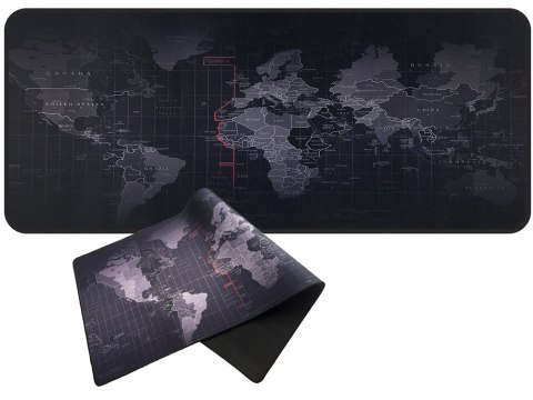 Duża podkładka pod mysz gamingowa mapa 90x40 biuro Duża podkładka pod mysz gamingowa mapa 90x40 biuro