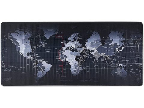 Duża podkładka pod mysz mapa świata biurowa 80x30 Duża podkładka pod mysz mapa świata biurowa 80x30
