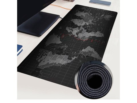 Duża podkładka pod mysz mapa świata biurowa 80x30 Duża podkładka pod mysz mapa świata biurowa 80x30