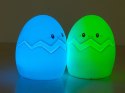 Lampka nocna dla dzieci led jajko rgb dotyk usb