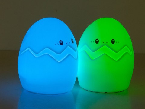 Lampka nocna dla dzieci led jajko rgb dotyk usb Lampka nocna dla dzieci led jajko rgb dotyk usb