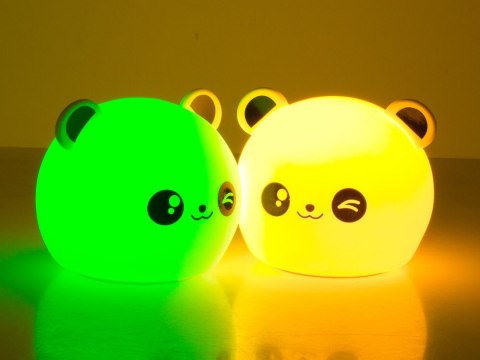 Lampka nocna dla dzieci led panda rgb dotyk Lampka nocna dla dzieci led panda rgb dotyk