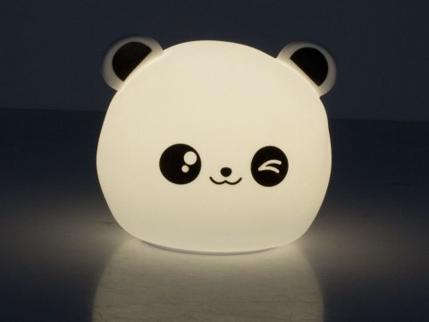 Lampka nocna dla dzieci led rgb panda dotyk Lampka nocna dla dzieci led rgb panda dotyk