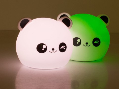 Lampka nocna dla dzieci led rgb panda dotyk Lampka nocna dla dzieci led rgb panda dotyk
