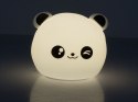 Lampka nocna dla dzieci panda rgb pilot led usb