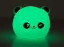 Lampka nocna dla dzieci panda rgb pilot led usb