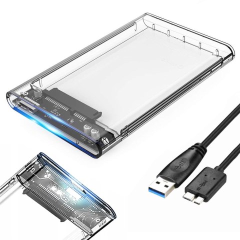 Obudowa dysku hdd ssd 2,5'' usb 3.0 sata kieszeń Obudowa dysku hdd ssd 2,5'' usb 3.0 sata kieszeń
