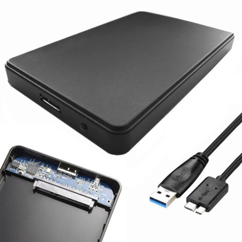Obudowa dysku kieszeń hdd ssd 2,5'' usb 3.0 sata Obudowa dysku kieszeń hdd ssd 2,5'' usb 3.0 sata