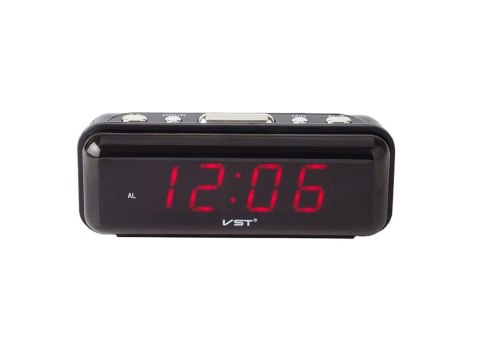 Budzik zegar elektroniczny sieciowy led 24h alarm Budzik zegar elektroniczny sieciowy led 24h alarm