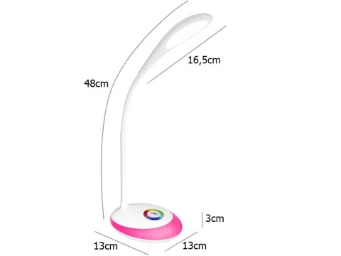 Lampka na biurko led rgb biurko lampa 256 kolorów Lampka na biurko led rgb biurko lampa 256 kolorów