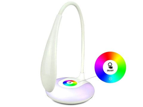 Lampka na biurko led rgb biurko lampa 256 kolorów Lampka na biurko led rgb biurko lampa 256 kolorów