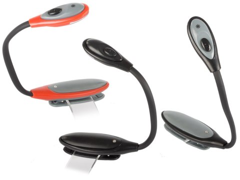 Lampka z klipsem led czytania książek elastyczna Lampka z klipsem led czytania książek elastyczna