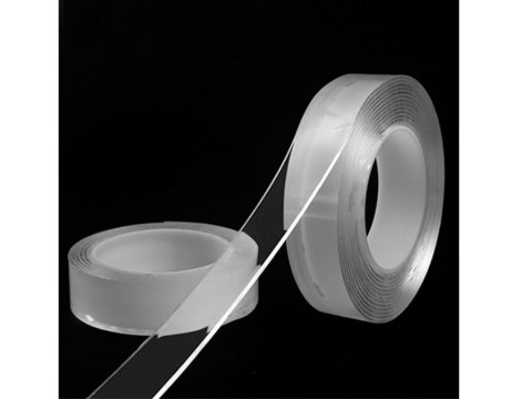 Taśma dwustronna przezroczysta nano tape mocna 5m Taśma dwustronna przezroczysta nano tape mocna 5m