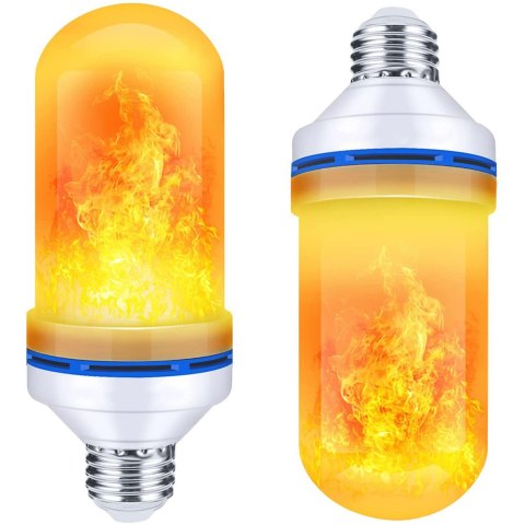 Żarówka led imitująca żywy płomień e27 9w ozdobna Żarówka led imitująca żywy płomień e27 9w ozdobna