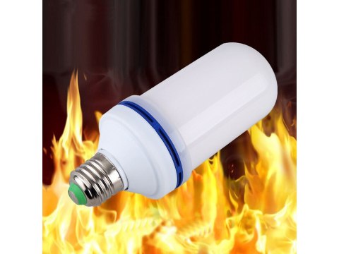 Żarówka led imitująca żywy płomień e27 9w ozdobna Żarówka led imitująca żywy płomień e27 9w ozdobna