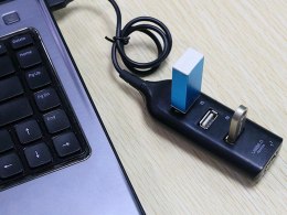 Hub usb rozdzielacz na 4 porty rozgałęźnik usb 2.0