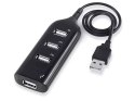 Hub usb rozdzielacz na 4 porty rozgałęźnik usb 2.0