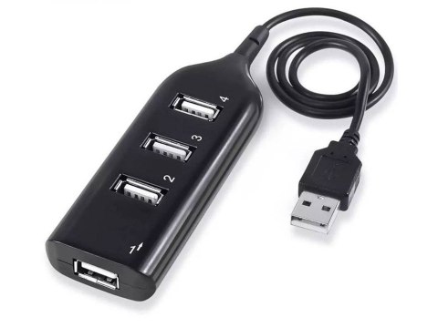 Hub usb rozdzielacz na 4 porty rozgałęźnik usb 2.0 Hub usb rozdzielacz na 4 porty rozgałęźnik usb 2.0