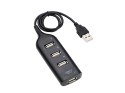 Hub usb rozdzielacz na 4 porty rozgałęźnik usb 2.0