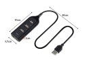 Hub usb rozdzielacz na 4 porty rozgałęźnik usb 2.0