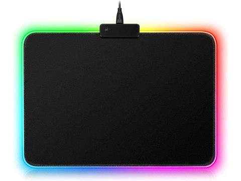 Podświetlana podkłada pod mysz gamingowa led 35x25 Podświetlana podkłada pod mysz gamingowa led 35x25