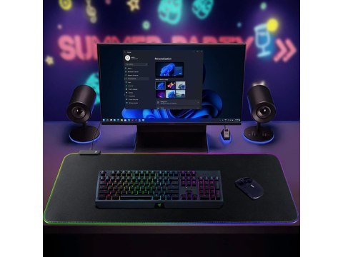 Podświetlana podkłada pod mysz gamingowa led xxl Podświetlana podkłada pod mysz gamingowa led xxl