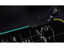 Podświetlana podkłada pod mysz gamingowa led xxl