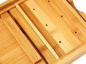 Półka na wannę regulowana duża bamboo spa nakładka