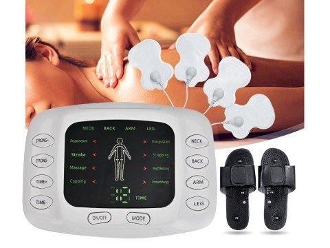 Elektrostymulator mięśni nerwów ems tens klapki Elektrostymulator mięśni nerwów ems tens klapki