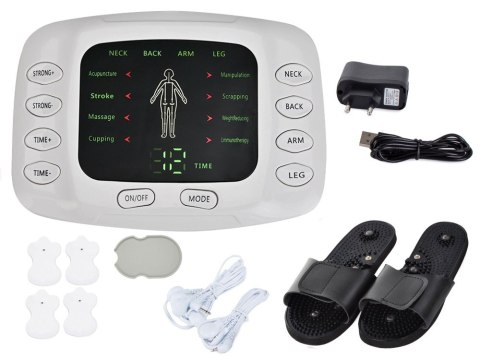 Elektrostymulator mięśni nerwów ems tens klapki Elektrostymulator mięśni nerwów ems tens klapki