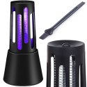 Lampa owadobójcza na komary owady muchy uv skuteczna 5w cicha szczoteczka