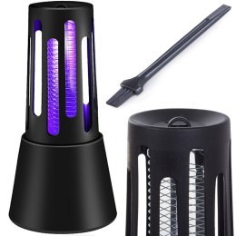 Lampa owadobójcza na komary owady muchy uv skuteczna 5w cicha szczoteczka