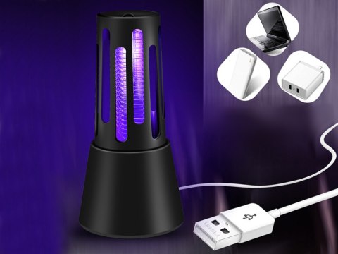 Lampa owadobójcza na komary owady muchy uv skuteczna 5w cicha szczoteczka Lampa owadobójcza na komary owady muchy uv skuteczna 5w cicha szczoteczka